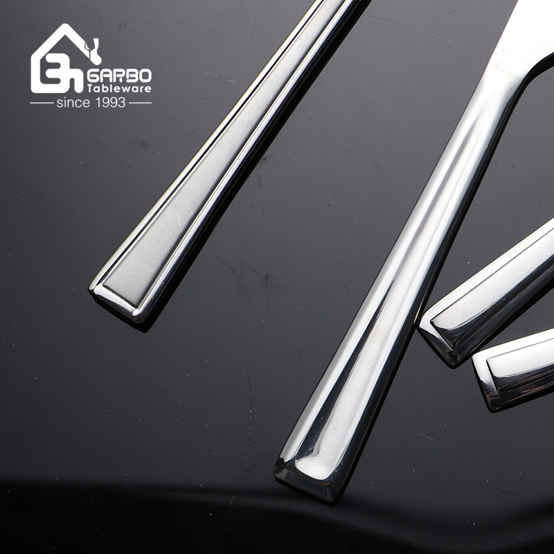 Mirror Polish 2.5mm Thickness Silverware Factory Direct Sales Dinner Fork Cheap Metal Fork Bulk Sale Silver Cutlery Fruit Fork for Home Use