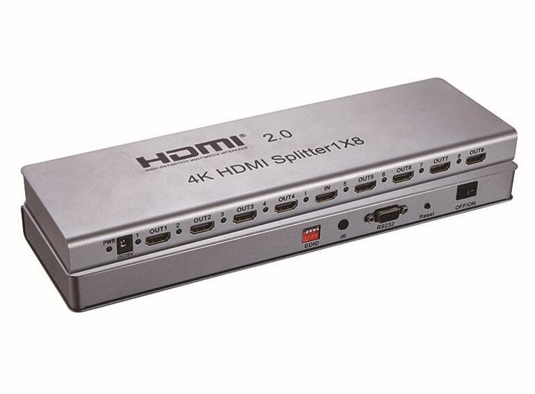 Разветвитель HDMI 1x8 4K 60 Гц