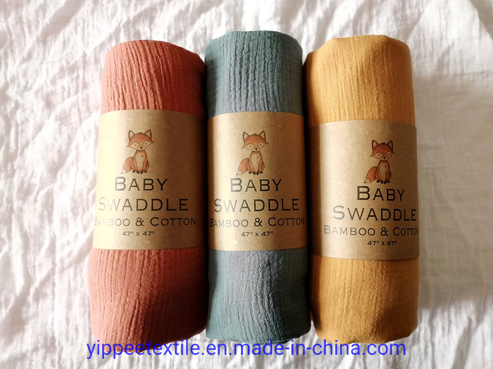 Хлопковый муслиновый плед 120x120 см