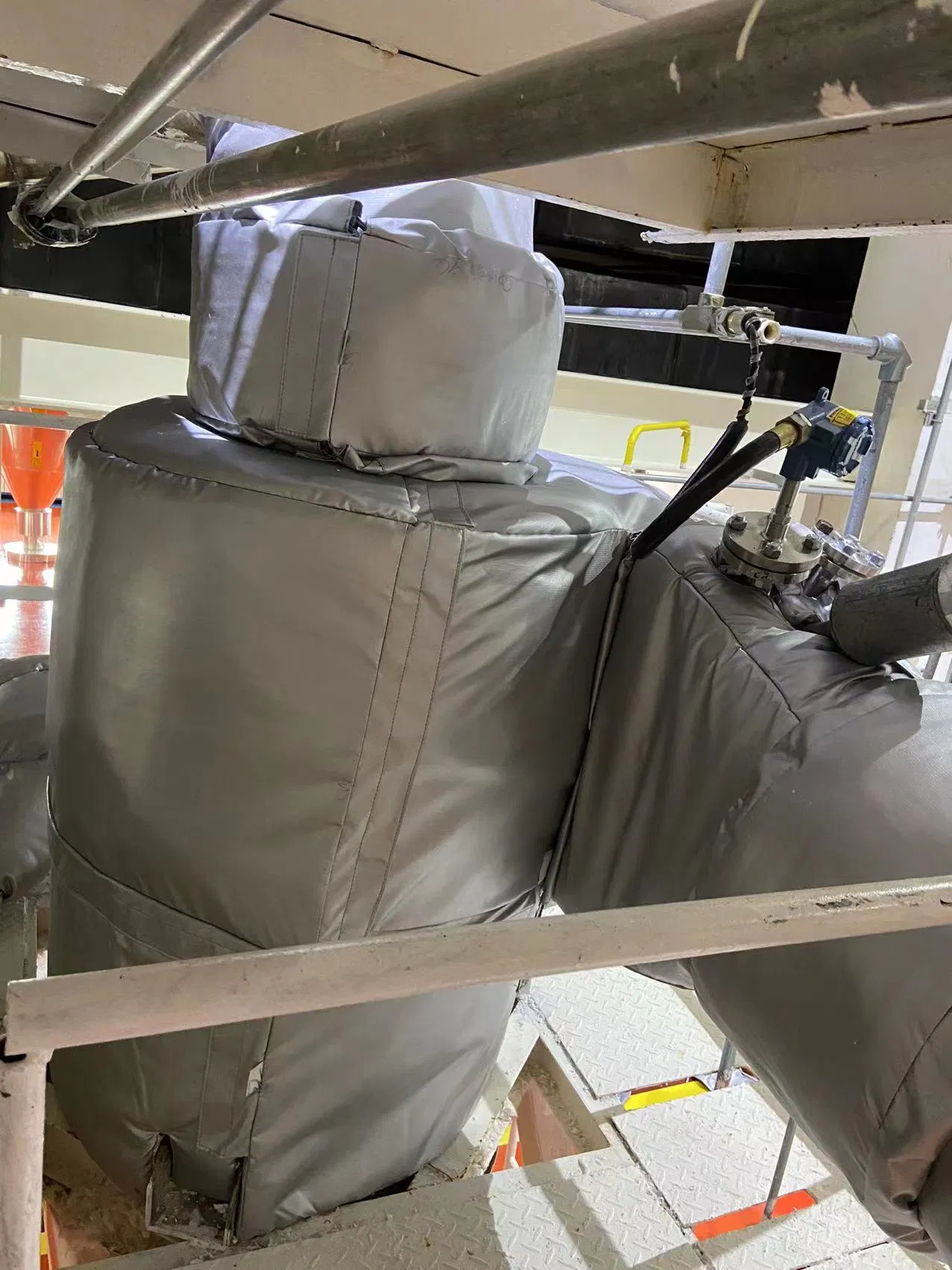 Customized Pipe Reusable Fiberglass Removable Cover Insulationptfe Thermal Insulation Jacket