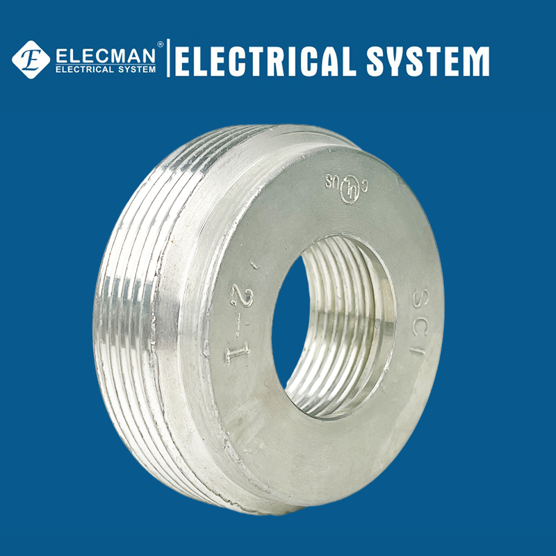 1/2 " Anti Corrosion Threaded Type Reducing Bushing for IMC/Rigid Conduit Reducer Fitting