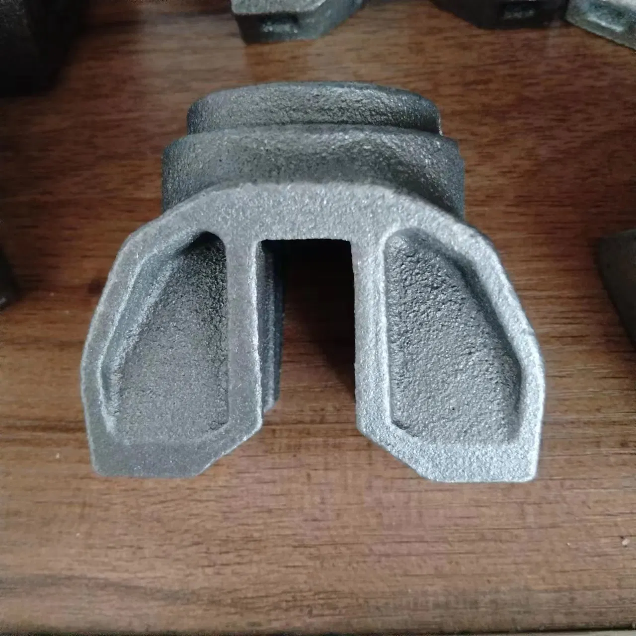 Ring Lock Scaffolding Accessories Rosette and Heat Treatment Ledger End