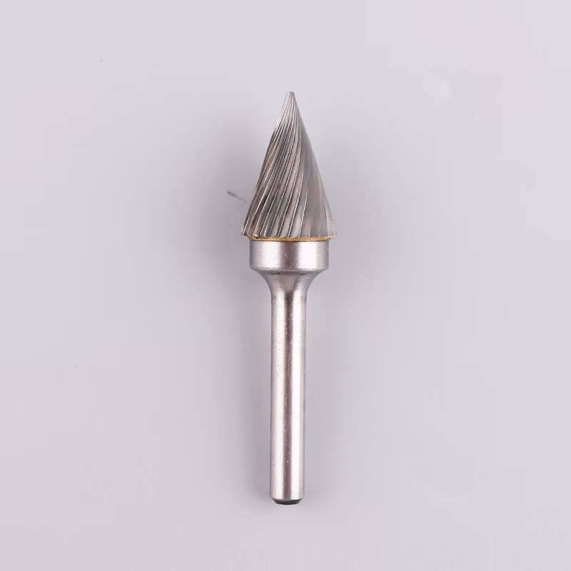 Long-Life Carbide Rotary File for Metalworkers with Anti-Slip Handle