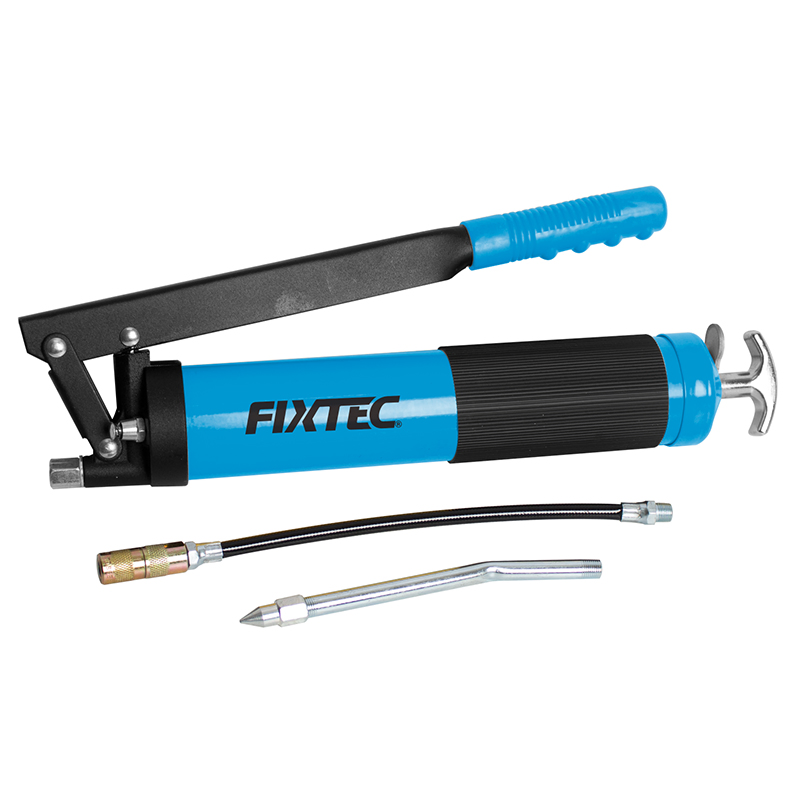 Fixtec Lubrication Tool Automatic 14oz Hand Manual Mini Grease Pump Gun