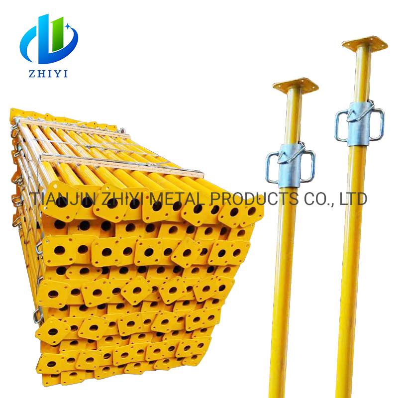 Adjustable Puntal Metalicos Telescopico Acrow Panel Mettalic Slab Shuttering Jack Used Steel Scaffold Prop