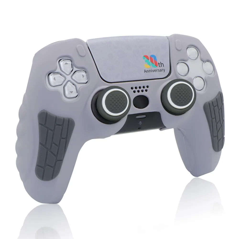 Custom Print Football Club Design Silicone Protective Grip Cover Case for PS-5 Game Controller