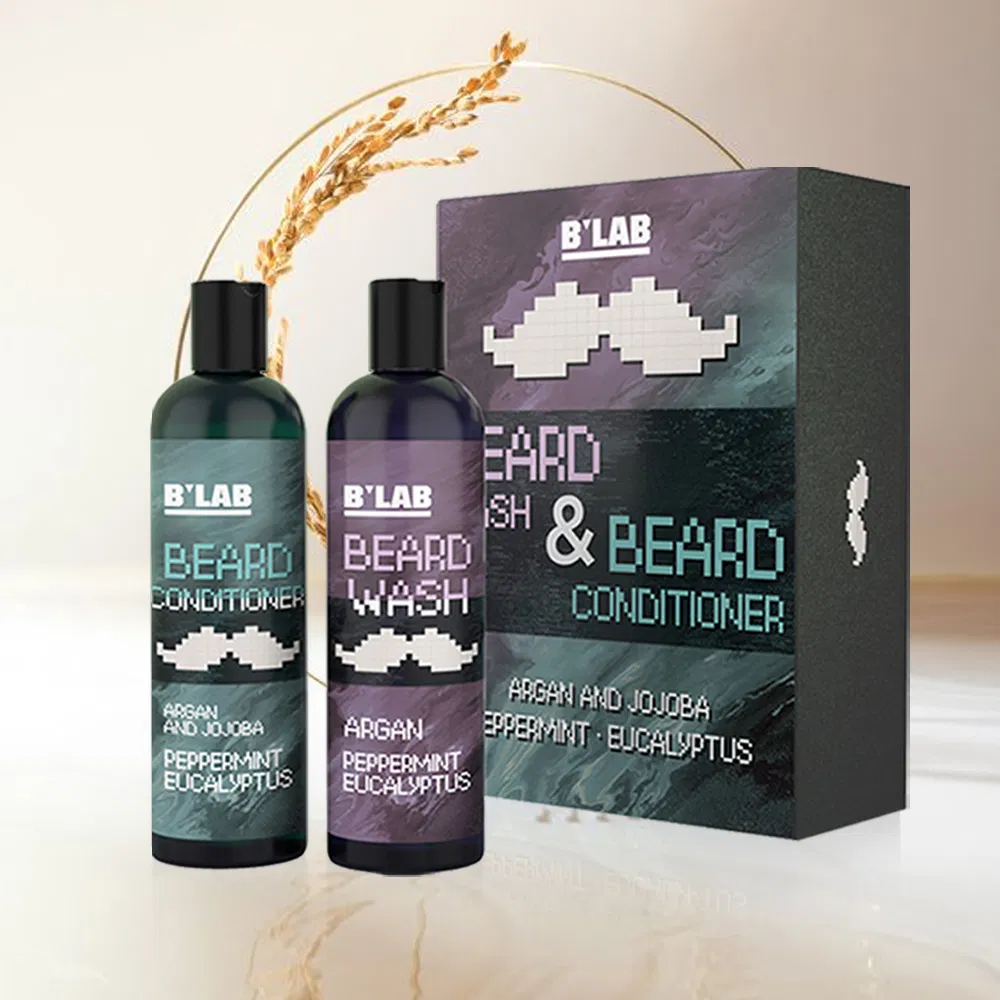 Private Label Beard Kit Men Grooming Care Beard Wash Shampoo Factory Price