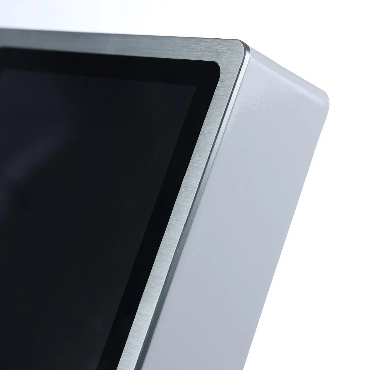 15.6 Inch Advertising Posters Floor Stand Thermal Kiosk