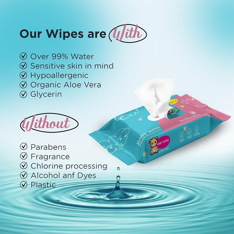 Nice Quality Disposable Cleaning Wet Wipes for Skin Care