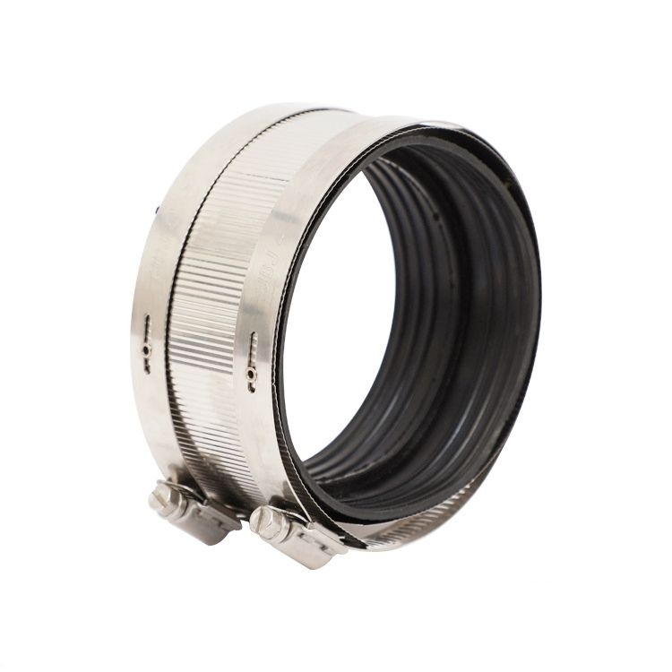2 Inch Stainless Steel Rubber Lining Pipe No-Hub Type a Coupling Clamp