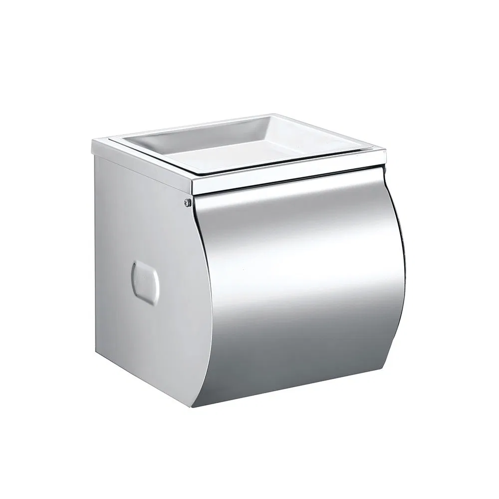 Настенный держатель для туалетной бумаги хром