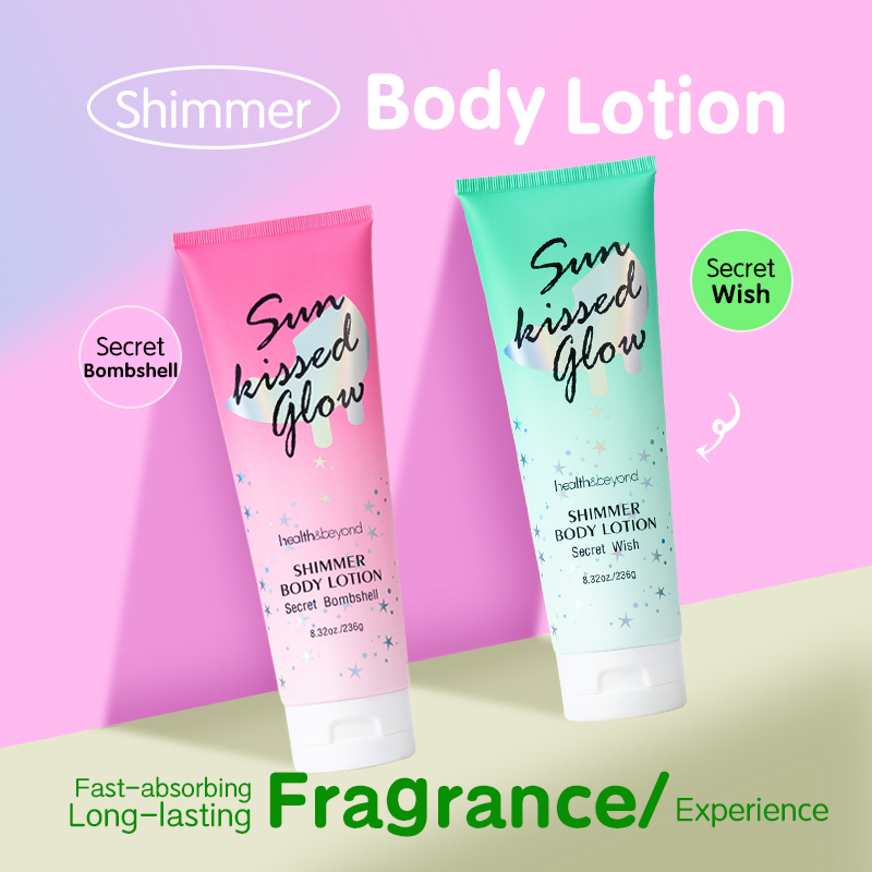 OEM Manufacture Dry Skin Moisturizing Fragrance Shimmer Body Lotion