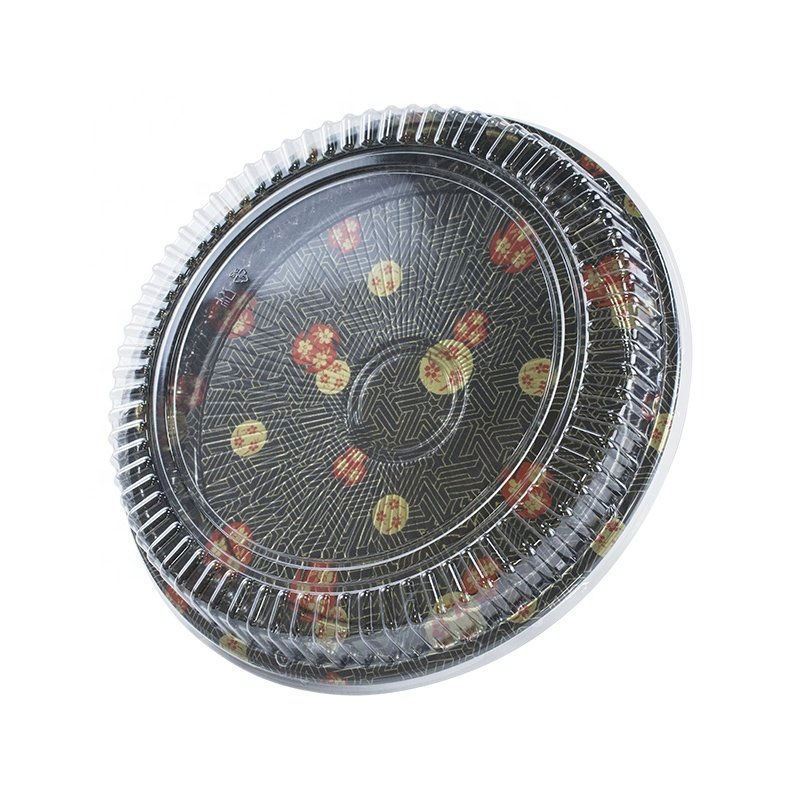 High Quality Recyclable Plastic Pet Food Container Sushi Tray