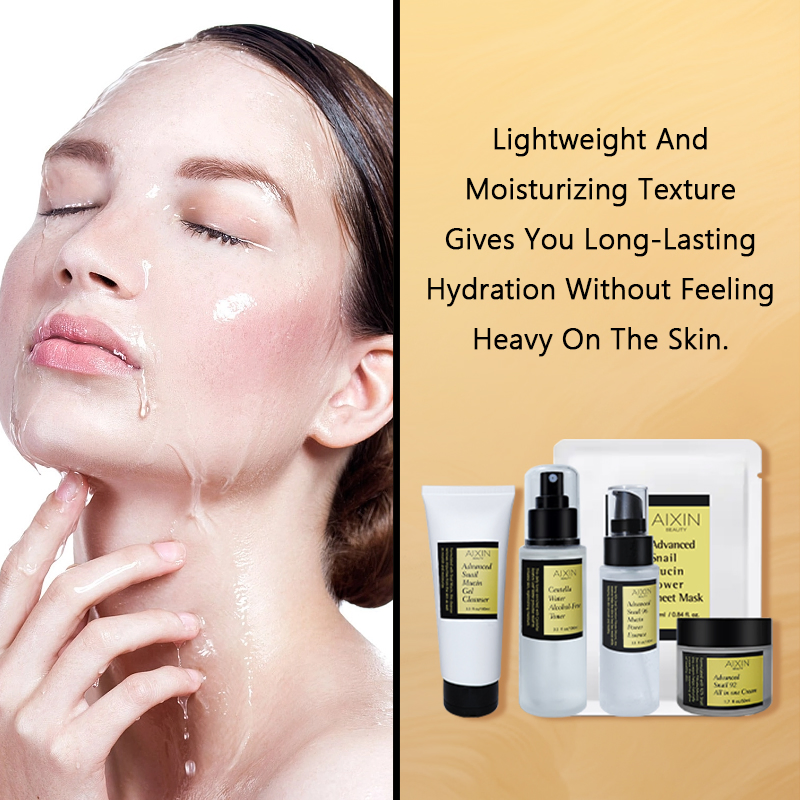 Beauty Cosmetics Skin Care Brightening Your Skin Whitening Snail Skin Care Set