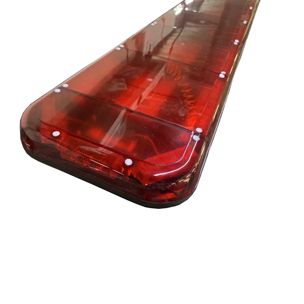 Amber White LED Strobe Warning Light Bar 1450mm (57") 814LC