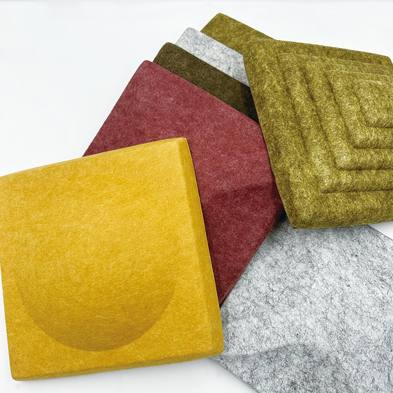 Affordable 3D Ceiling Panels for Soundproofing Apartments and Clinics Premium 3D Soundproof Wall Panels for Home and Hospital