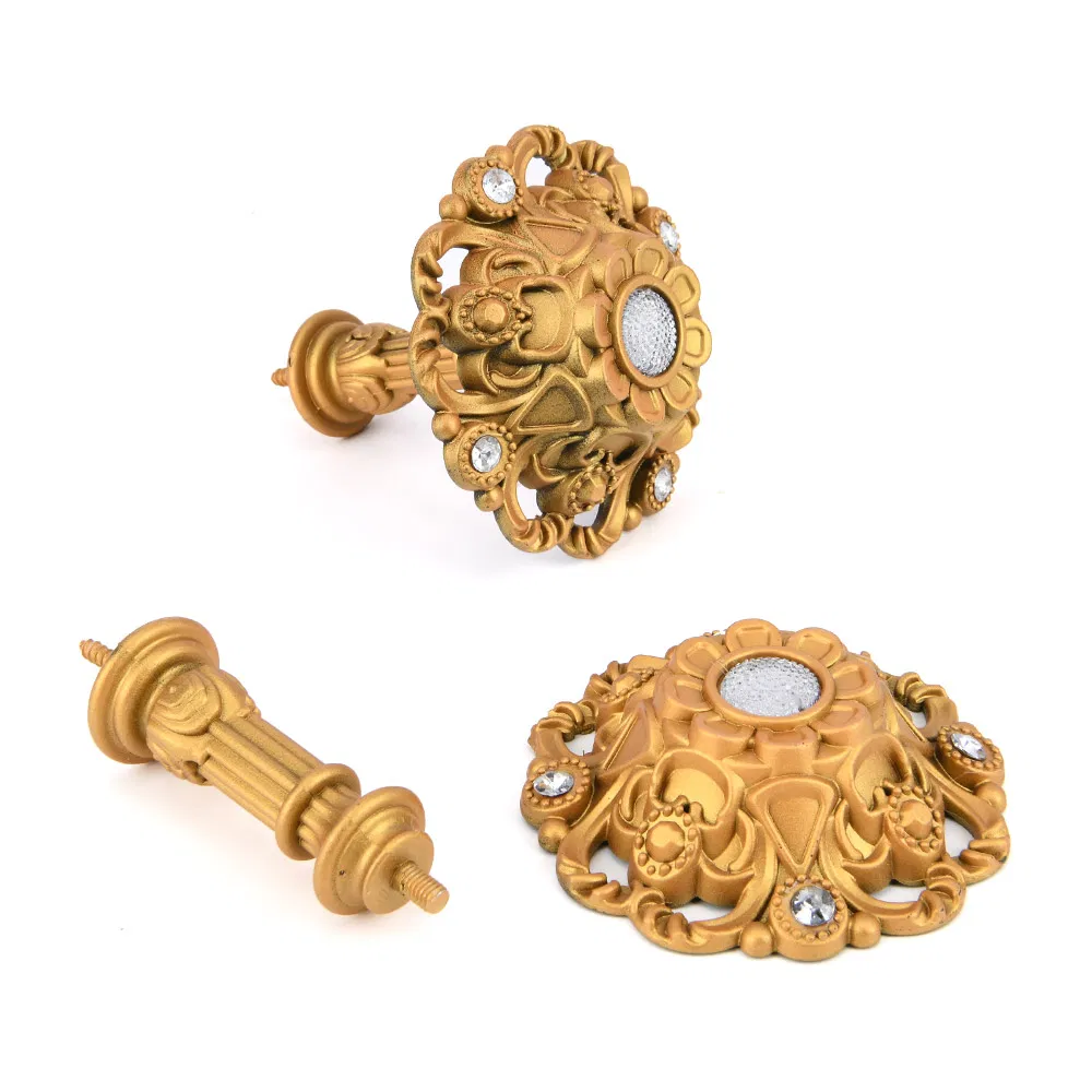 2 PCS Silver Diamond Curtain Holdback for Curtain Wall Mounted Plastic Drapery Hook for Window