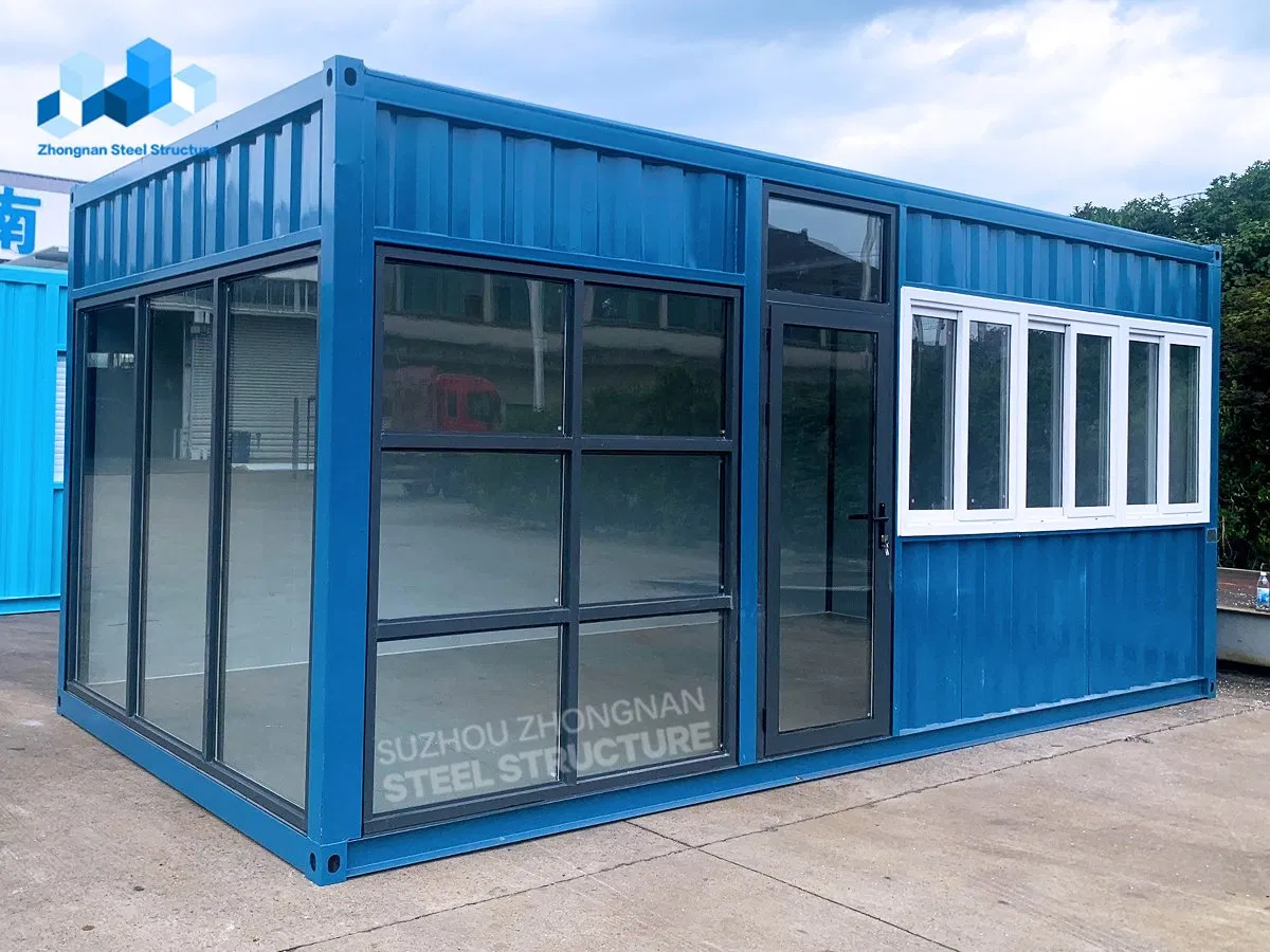 Custom Mobile Prefab 20FT Small Modular Container Coffee Shop Store for Sale
