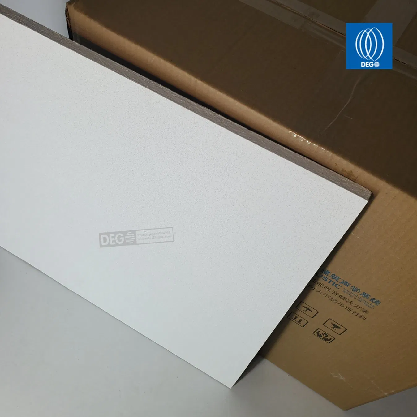 15mm Mineral Wool Sound-Absorbing Board Fiberglass Ceiling Panels