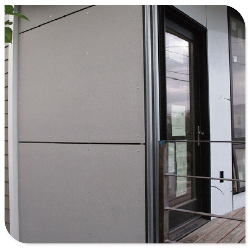Outstanding Outdoor Wall Fiber Cement Board Curtain Wall