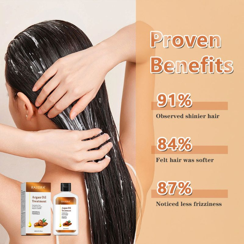 Premium 250ml Organic Argan Oil Hair Mask Treatment