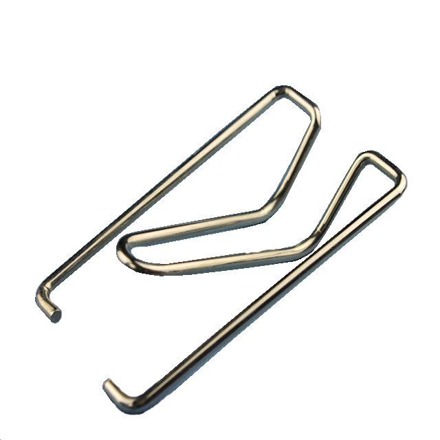 Hongsheng Wire Forms Clothespin Spring Retaining Metal Binder Clips with Hook