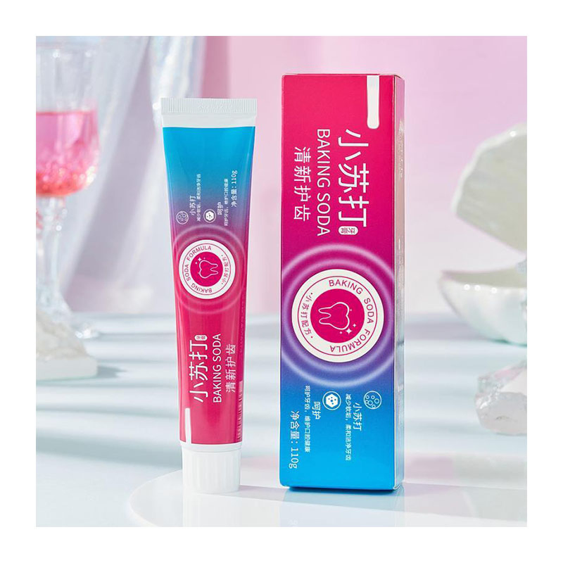 Natural Baking Soda Toothpaste for Stain Removal and Whitening