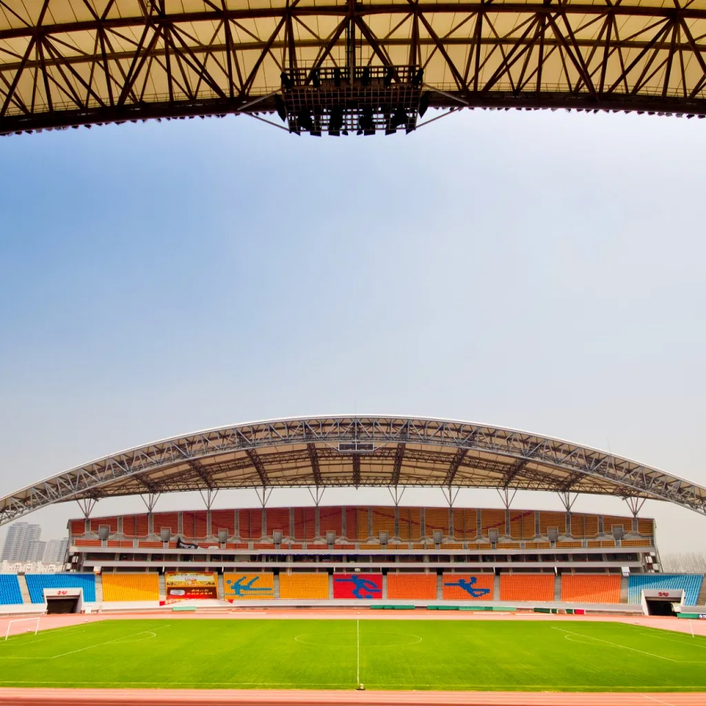 Durability Public Facilities Prefabricated Steel Structure Building for Sports Arenas.