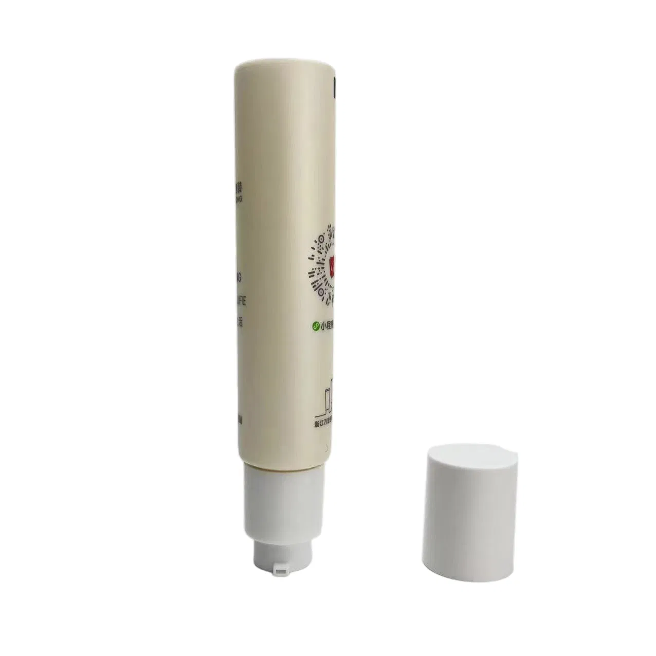 Versatile Short Neck Airless Pump Tubes for Skincare Solutions