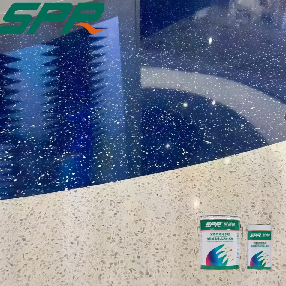 Wear-Resistant and Impact-Resistant Epoxy Resin Terrazzo Floor Coating and Anti-Static Floor Paint