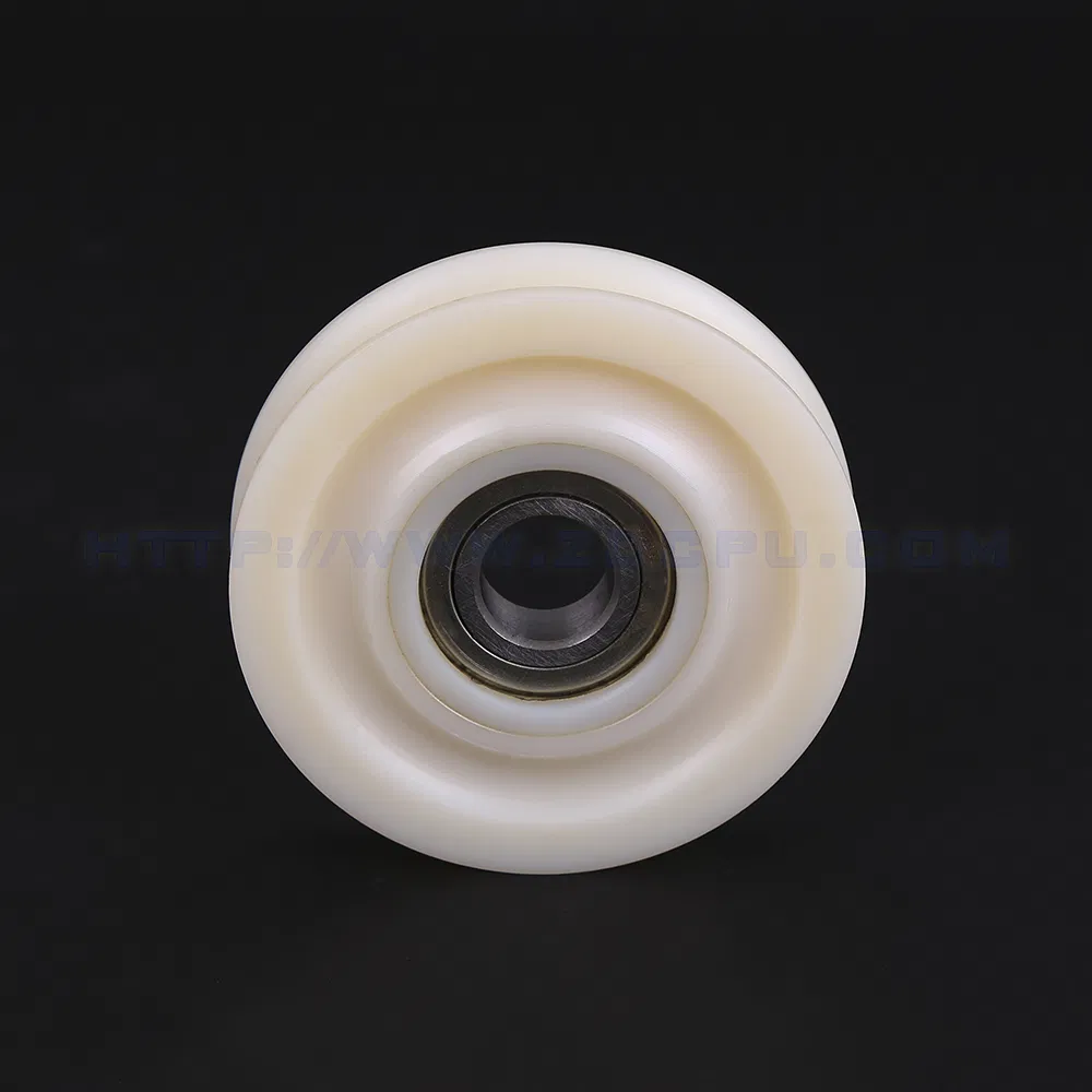 Customized Injection Mould Solid Nylon Plastic Bearing Rollers
