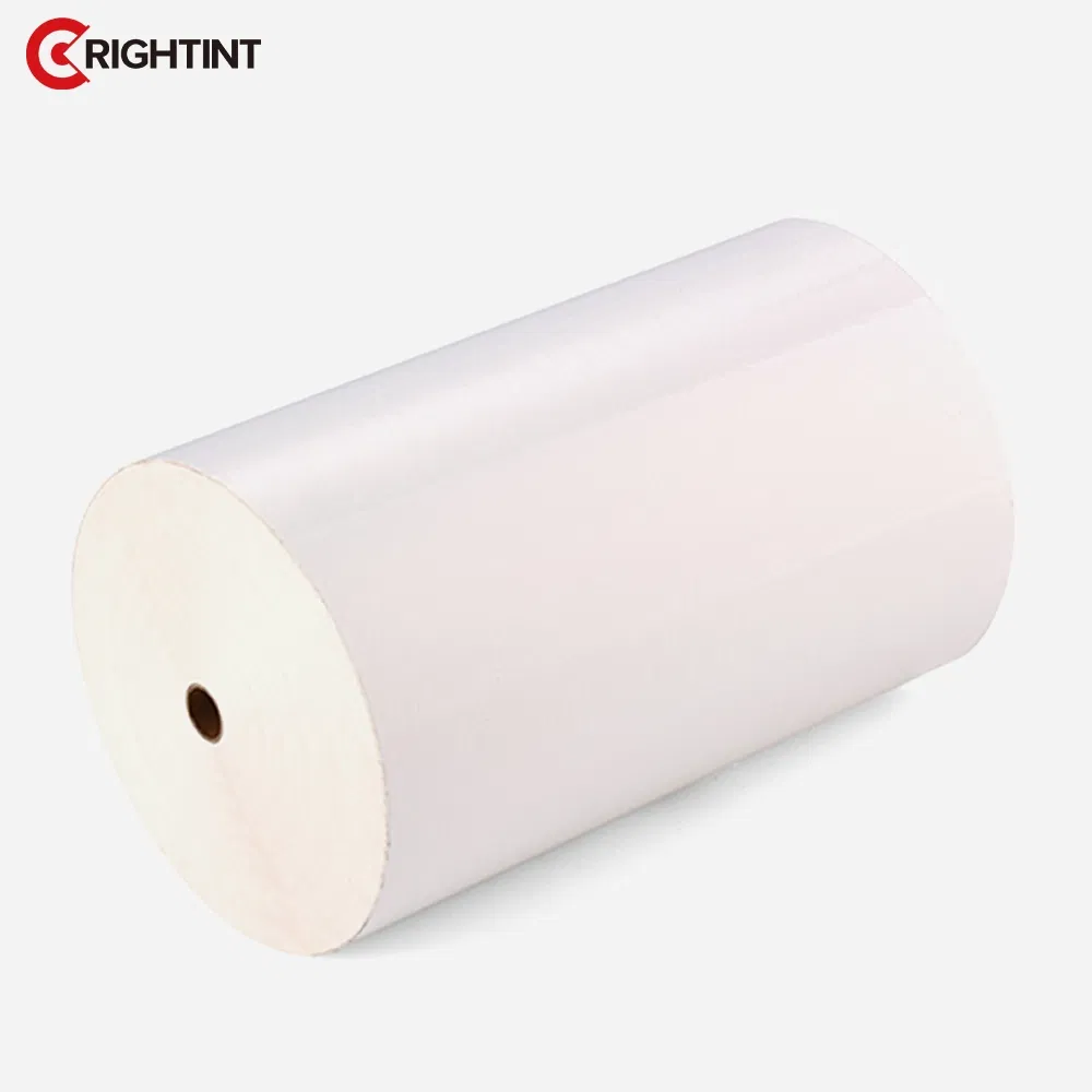 Bulk jumbo roll label stock for self adhesive label paper roll