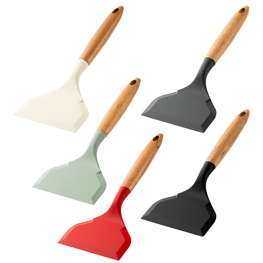 Non-Stick Spatula Wide Mouth Silicone Anti-Scratch Spatula Mi25609