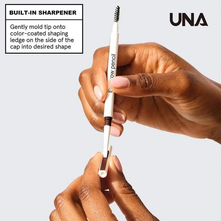 High Quality Vegan Eyebrow Pencil Brush Private Label Waterproof Long-Lasting Flexibility Eyebrow Pomade Matte Double Head