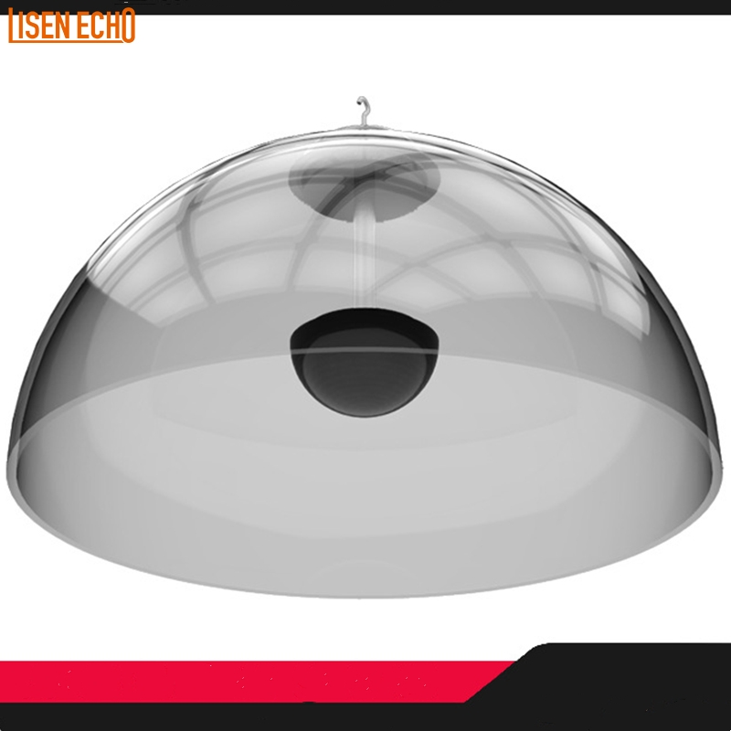Directional Audio Center Pendant Hanging Dual Parabolic Sound Focusing Dome Museum Speaker with Infrared Sensor