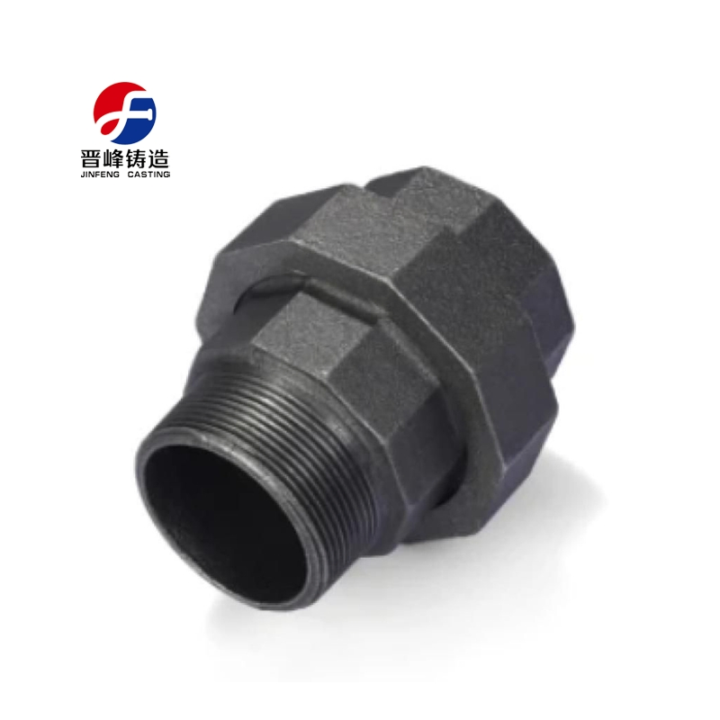 Black Galvanized Union Malleable Iron Pipe Fittings