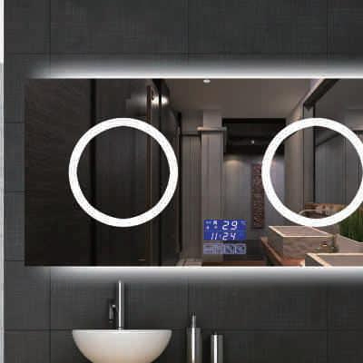 2023exquisite Bathroom Wall LED Mirror