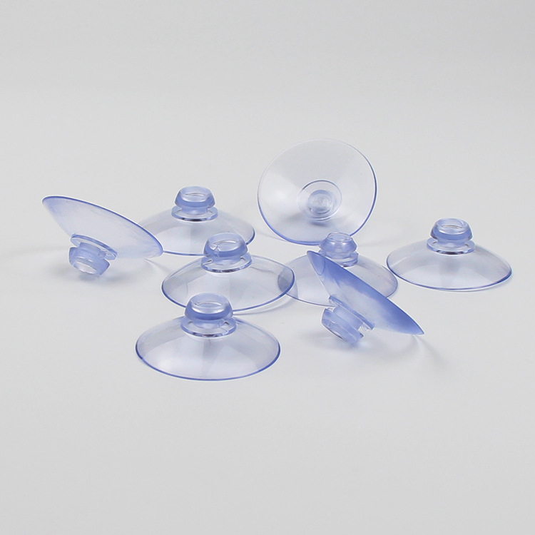 Wholesale Transparent PVC Strong Threaded Suction Cup Clear Suction Cup Silicone Rubber Suckers