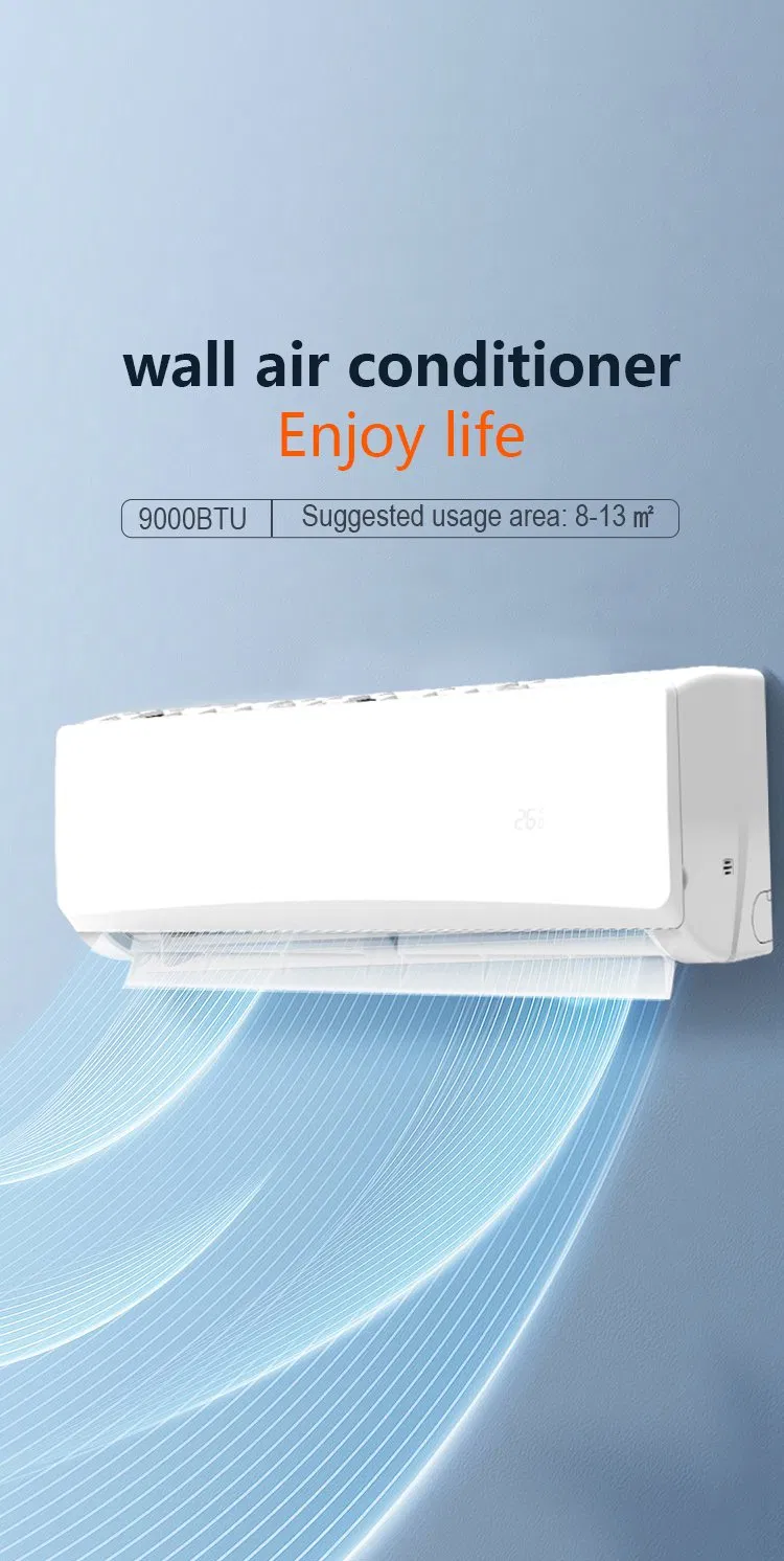9000BTU 12000BTU DC Inverter Split AC Wall Mounted Air Conditioner for Home