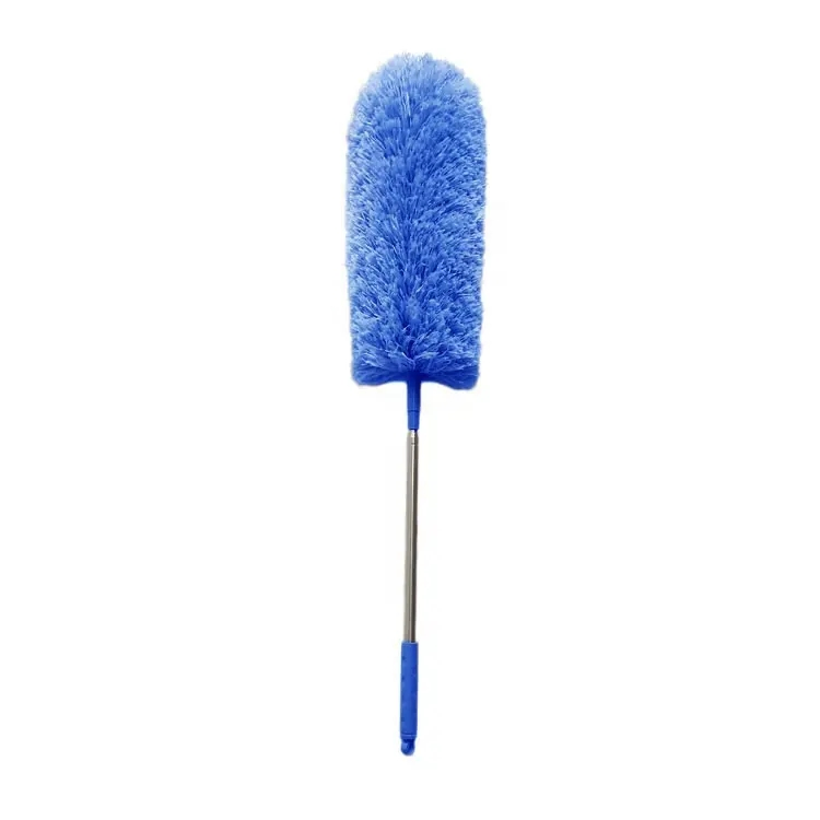 Superfine 100 Inches Telescopic Long Extension Handle Microfiber Bendable Duster