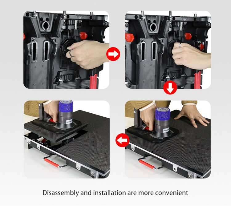 Full Color P3.91 P4.8 Indoor Rental LED Panel Display Outdoor Advertising Giant Stage Background LED Video Wall LED Screen