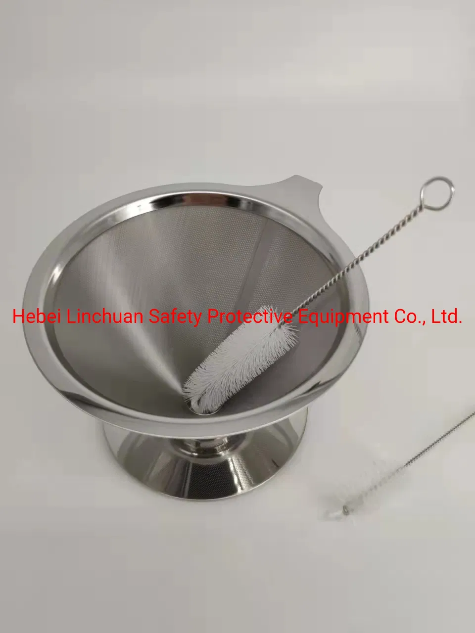 Gold Color Reusable Coffee / Stainless Steel Mesh Coffee Filter