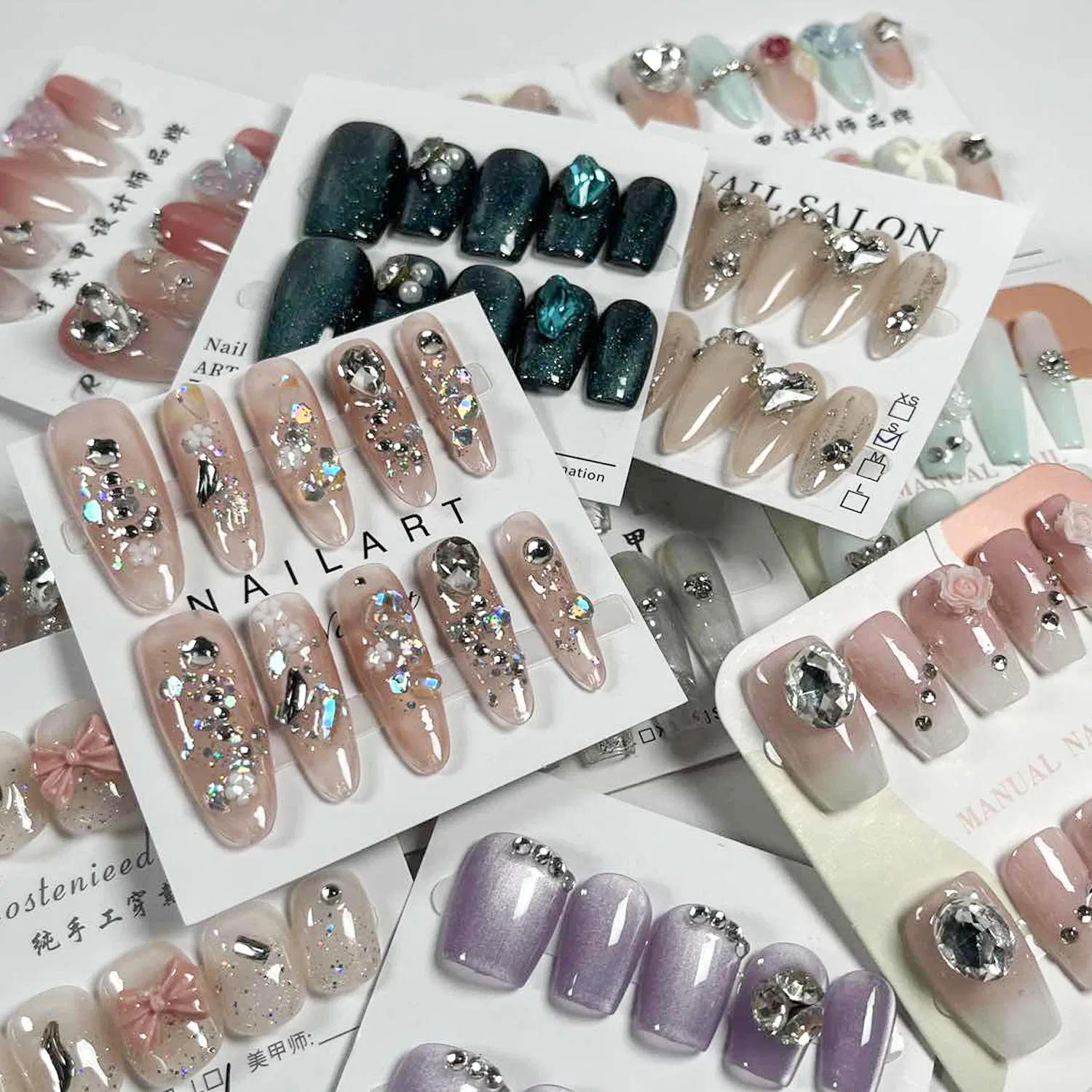 High Quality Luxury Handmade Designed Press on Nails