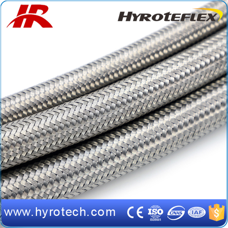 Гофрированный шланг PTFE SAE 100R14 химически стойкий