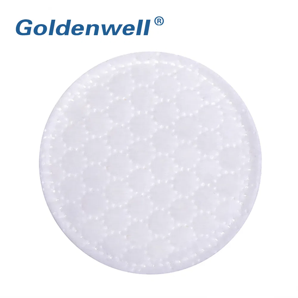 Bamboo Cotton Face Makeup Remover Pads in Mesh Bag Packing