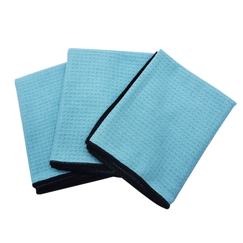 Premium Microfiber Waffle Towels for Effective Car Cleaning
