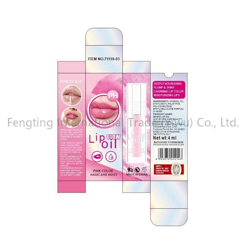 Wholesale Private Label Color-Changing Lip Plumper Magic Tint Glow Liquid Lip Balm