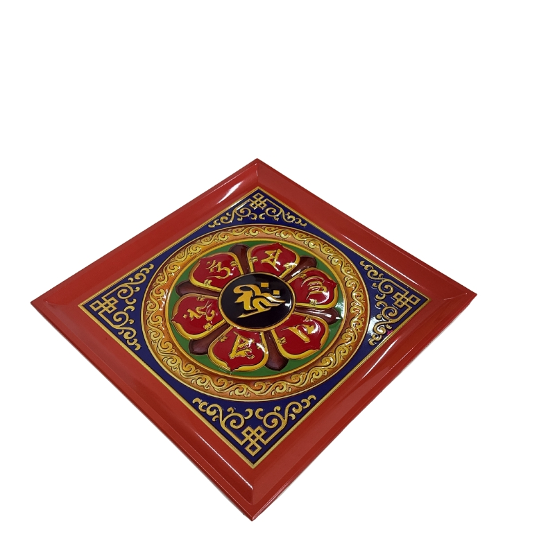 Matte Aluminum Ceiling Panel Carved Pattern for Spiritual Interior Design