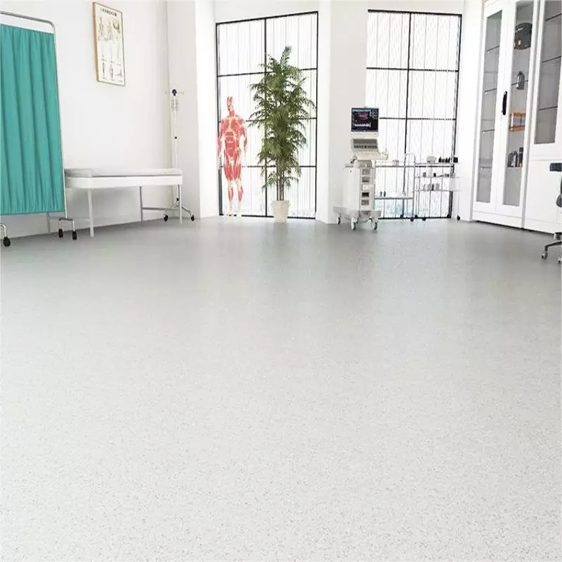 2mm Antibacterial Low Price Linoleum Vinly Homogeneous PVC Flooring Roll
