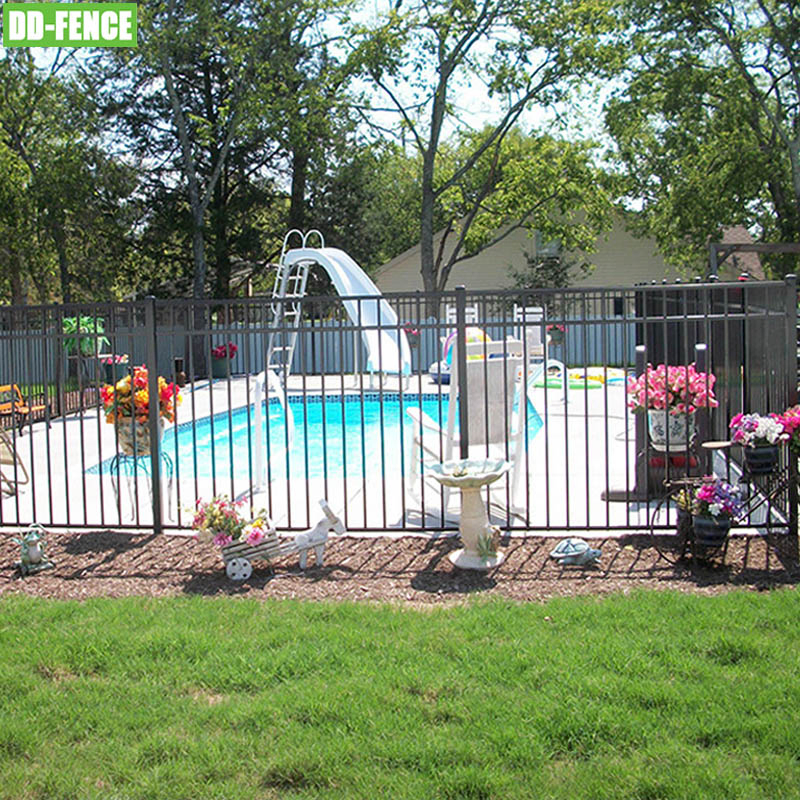 Outdoor Metal Aluminum Garden /Privacy /Yard /Balcony /Security/Swimming Pool Railing Handrail Baluster Fence